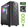 Кутия за компютър GameMax Computer Case Diamond CP Black Mid-Tower